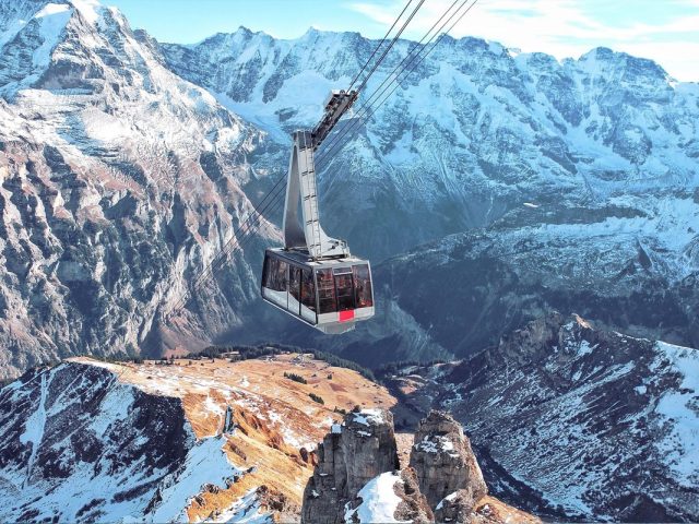 Skid resort Schilthorn